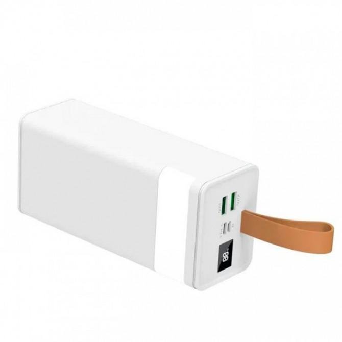 Дополнительная батарея XO PR130 40000 mAh PD20W + QC 22.5W White