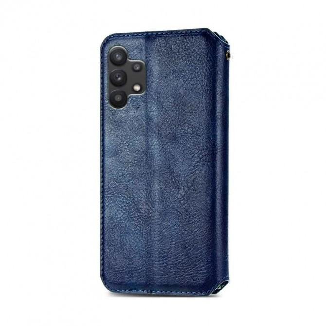Чехол-книжка GETMAN Cubic for Samsung Galaxy A32 Blue-1