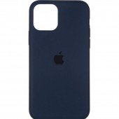 Оригинальный силиконовый чехол для iPhone 14 Midnight Blue FULL Оригинальный силиконовый чехол для iPhone 14 Midnight Blue FULL