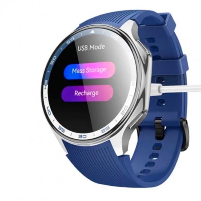 Смарт часы Hoco Y24 AMOLED Smart sport (call version) Silver-1