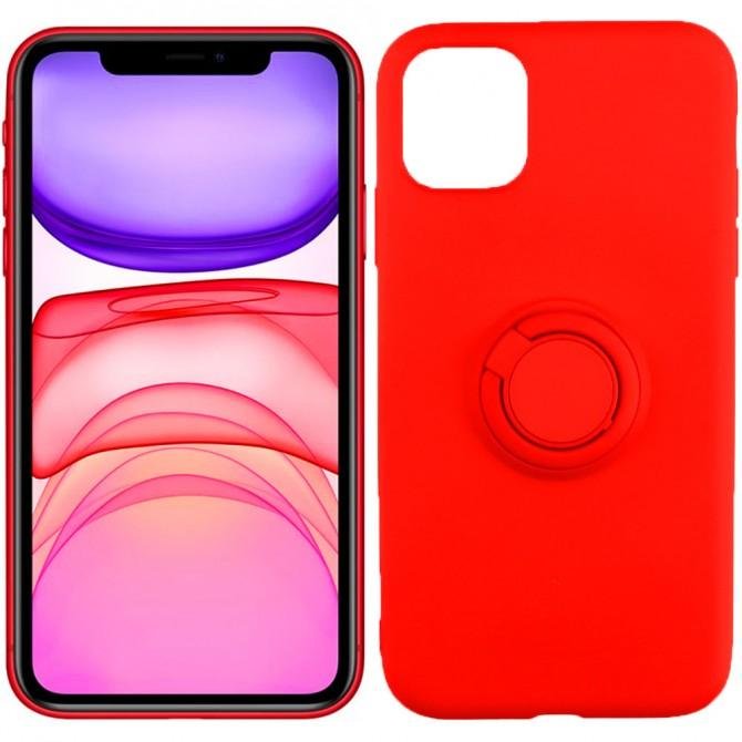 Чехол Ring Color для iPhone 11 Красный