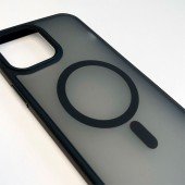 Чохол Pjur with Magsafe for iPhone 12 Pro Max Balck Чохол Pjur with Magsafe for iPhone 12 Pro Max Balck