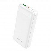 Додаткова батарея Borofone BJ19A PD20W+QC3.0 20000 mAh (Білий) Додаткова батарея Borofone BJ19A PD20W+QC3.0 20000 mAh (Білий)