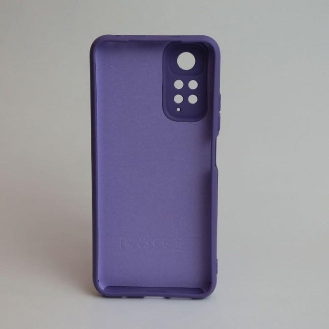 Чехол Original Soft Case Xiaomi Redmi Note 11 (Global)/Note 11S Светло Фиолетовый FULL-1