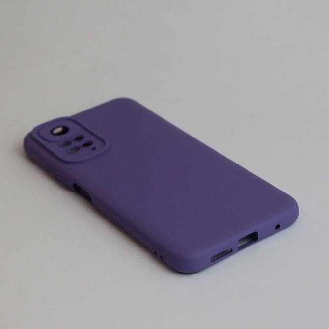 Чехол Original Soft Case Xiaomi Redmi Note 11 (Global)/Note 11S Светло Фиолетовый FULL-3