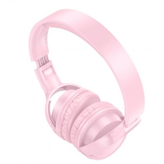 Навушники Stereo Bluetooth Borofone BO32 Show Pink-1