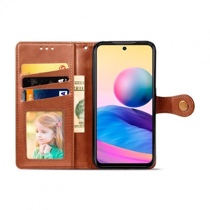 Чохол-книжка GETMAN Gallant for Xiaomi Redmi 9A Brown-1