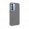 Шкіряний чохол Leather Case Metal Buttons для Xiaomi Redmi Note 13 4G Titanium Grey