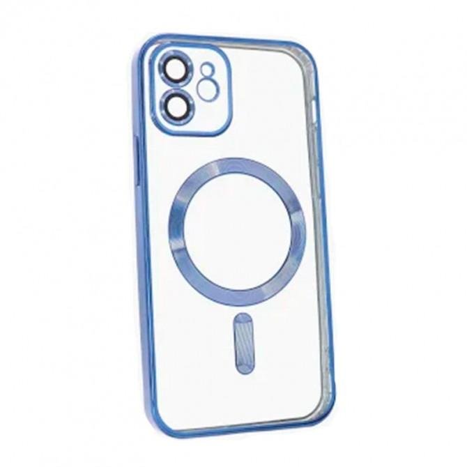 Силиконовый чехол SHINING with MagSafe для iPhone 11 Сиреневый