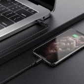 Кабель Borofone BX41 Magnetic Lightning Black 1m Кабель Borofone BX41 Magnetic Lightning Black 1m