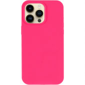 Силіконовий чохол для iPhone 16 Pro Barbie pink FULL (NO LOGO)