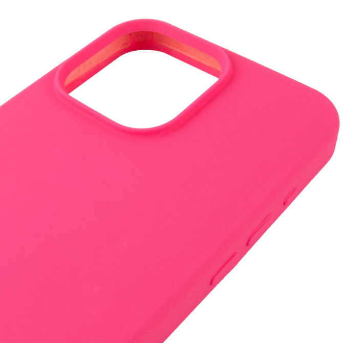 Силіконовий чохол для iPhone 16 Pro Barbie pink FULL (NO LOGO)-3