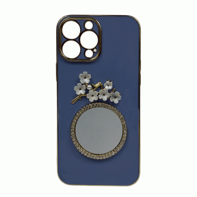 Чехол Mirror series for iPhone 13 Pro Max Blue