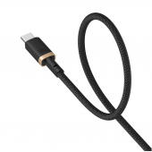 Кабель Baseus Dura Series Type-C to Type-C 100W Black/Gold 1m Кабель Baseus Dura Series Type-C to Type-C 100W Black/Gold 1m