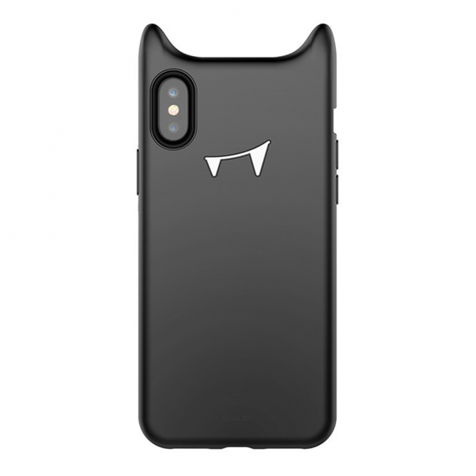 Чехол Baseus Devil Baby Case для iPhone X Чёрный (XM01)-1