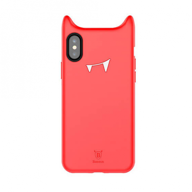 Чохол Baseus Devil Baby Case для iPhone X Червоний(XM09)-2