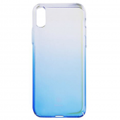 Чехол Baseus Glaze Series для iPhone X Blue