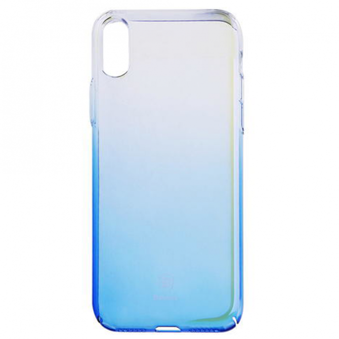Чохол Baseus Glaze Series для iPhone X Синій-1
