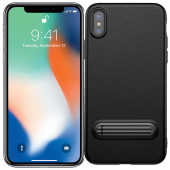 Чехол Baseus Happy Watching Supporting Series для iPhone X Чёрный (LS01) Чехол Baseus Happy Watching Supporting Series для iPhone X Чёрный (LS01)