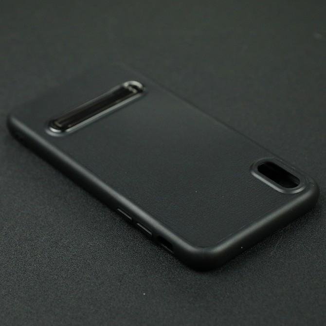 Чохол Baseus Happy Watching Supporting Series для iPhone X Чорний (LS01)-3