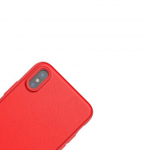 Чохол Baseus Happy Watching Supporting Series для iPhone X Червоний(LS09) Чохол Baseus Happy Watching Supporting Series для iPhone X Червоний(LS09)