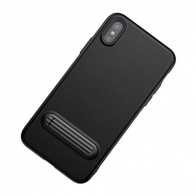 Чохол Baseus Ring Series для iPhone X Чорний (ZH01)-1