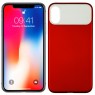 Чехол Baseus Slim Lotus Series для iPhone X Красный (QF09)