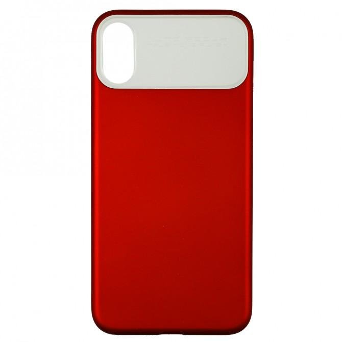 Чохол Baseus Slim Lotus Series для iPhone X Червоний(QF09)-1