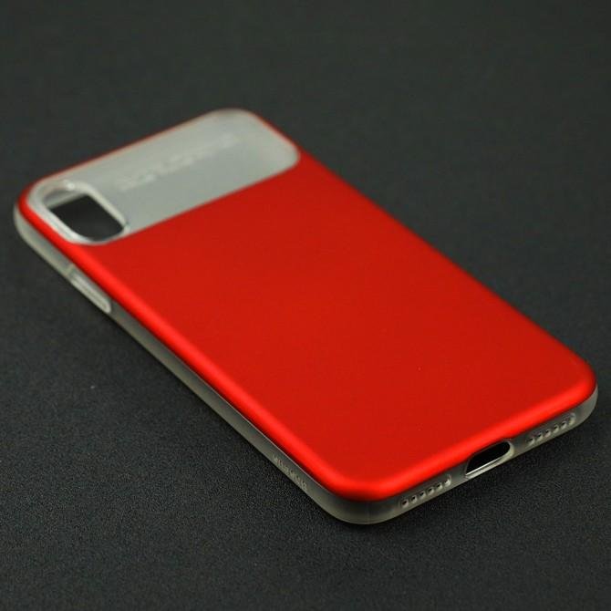 Чохол Baseus Slim Lotus Series для iPhone X Червоний(QF09)-3