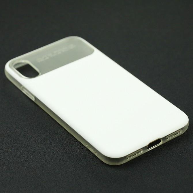 Чохол Baseus Slim Lotus Series для iPhone X Білий (QF02)-3