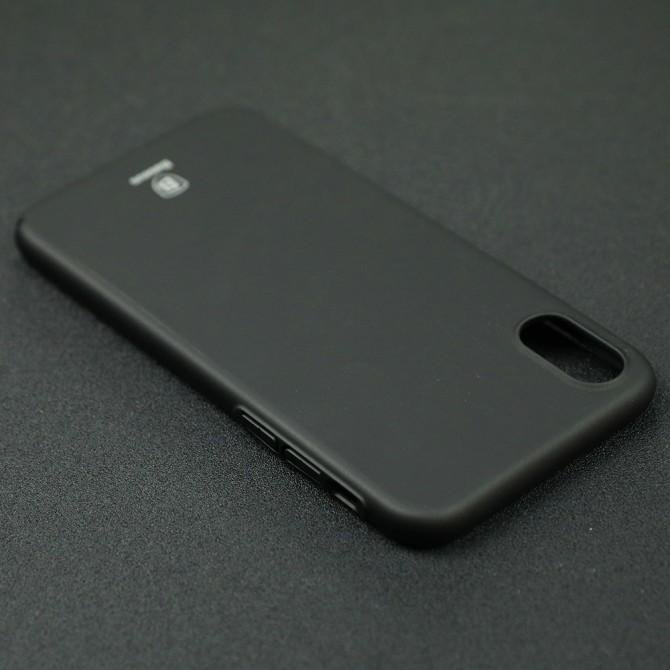 Чехол Baseus Thin Series для iPhone X Чёрный (ZB01)-4