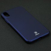 Чохол Baseus Thin Series для iPhone X Темно-синій (ZB15) Чохол Baseus Thin Series для iPhone X Темно-синій (ZB15)