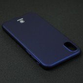 Чохол Baseus Thin Series для iPhone X Темно-синій (ZB15) Чохол Baseus Thin Series для iPhone X Темно-синій (ZB15)