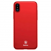 Чехол Baseus Thin Series для iPhone X Красный (ZB09) Чехол Baseus Thin Series для iPhone X Красный (ZB09)