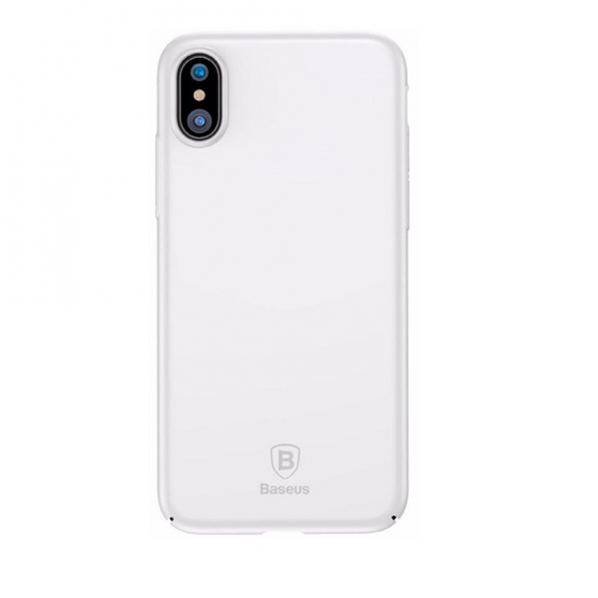 Чохол Baseus Thin Series для iPhone X Білий (ZB02)-1