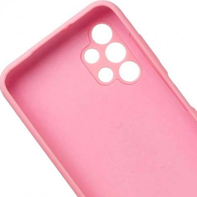 Силиконовый чехол для Samsung A135 Galaxy A13 Розовый FULL-1