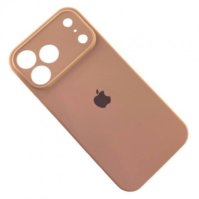 Cиліконовий чохол для iPhone 17 Pro Max Desert Gold FULL-1