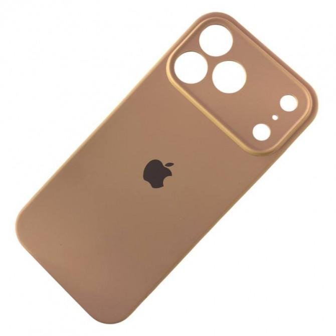 Cиліконовий чохол для iPhone 17 Pro Max Desert Gold FULL-2