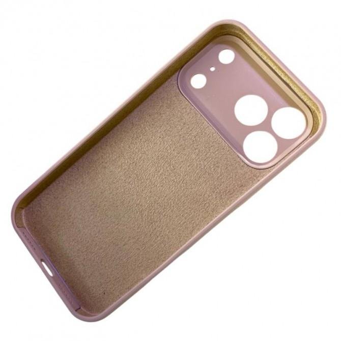 Cиліконовий чохол для iPhone 17 Pro Max Desert Gold FULL-4