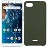 Чехол Soft Case для Xiaomi Redmi 6a Оливковый