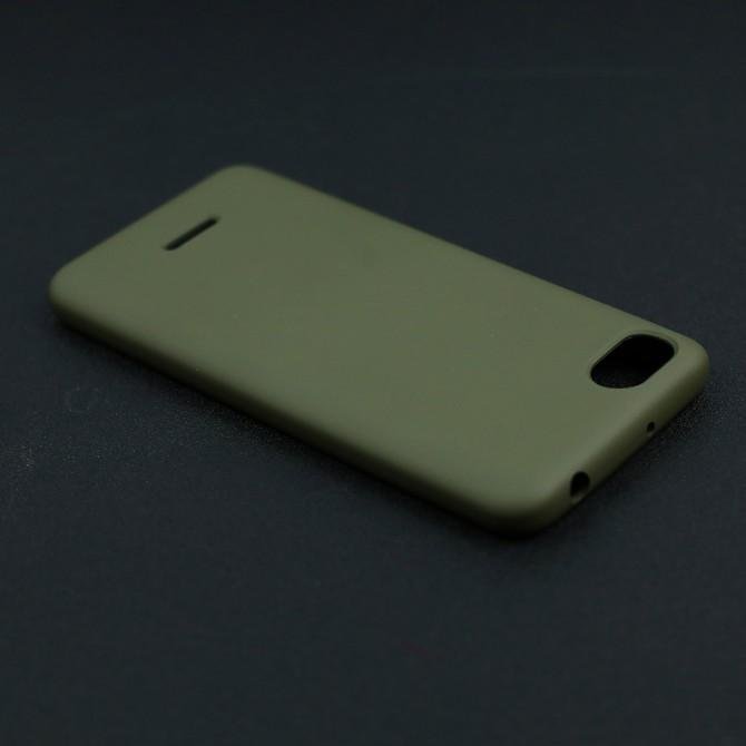 Чохол Soft Case для Xiaomi Redmi 6a Оливковий-2