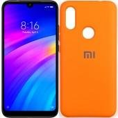 Чехол Soft Case для Xiaomi Redmi 7 Оранжевый