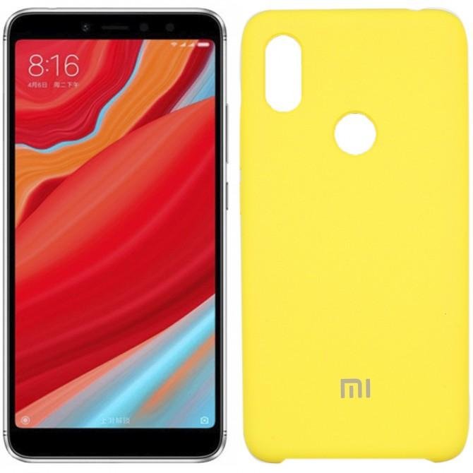Чехол Soft Case для Xiaomi Redmi S2 Желтый