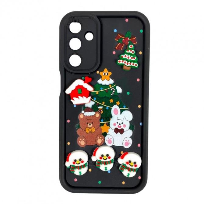 Чехол TPU Christmas Toys для Samsung Galaxy A35 (Black)