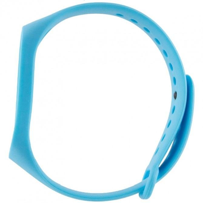 Ремінець для браслета Mi Band 3/4 (Silicon) Light Blue-1