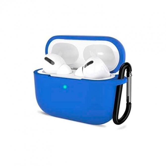 Чехол U-Like Silicone Protective Case For Airpods Pro with Lock Sea Blue