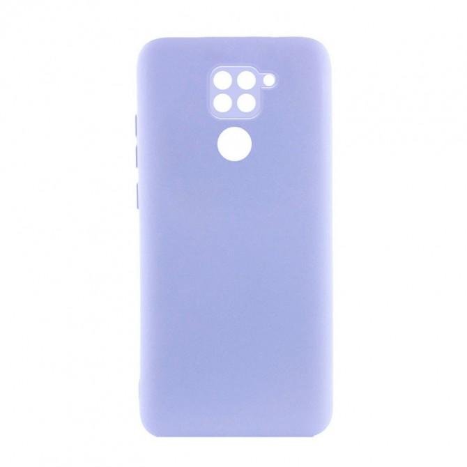 Чохол Original Soft Case Xiaomi Redmi Note 9/Redmi 10X Бузковий FULL