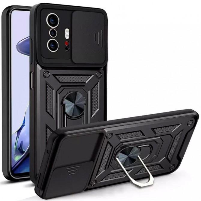 Чохол HONOR Hard Defence Series Xiaomi 11T/11T Pro Black (with Camshield and magnet)