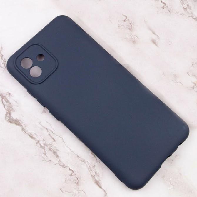 Чохол Original Soft Case Samsung A045 Galaxy A04 Темно Синій FULL-2