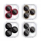 Захисне скло на камеру Metal Classic (в упак.) для iPhone 15 Pro (6,1